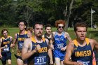 XC Wheaton & Babson  Wheaton College Men’s Cross Country compete at the 9th Annual Wheaton & Babson Season Opener on the Mark Coogan Course at Highland Park in Attleboro, Mass. - Photo By: KEITH NORDSTROM : Wheaton, XC, Cross Country, 9th Annual Wheaton & Babson Season Opener